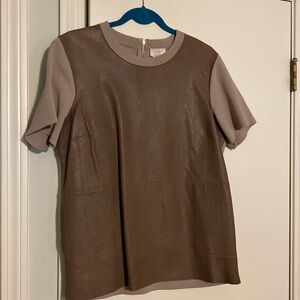 KATE SPADE Mixed Media Top Size L